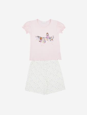 Story Loris Rosa Baby Pyjamas