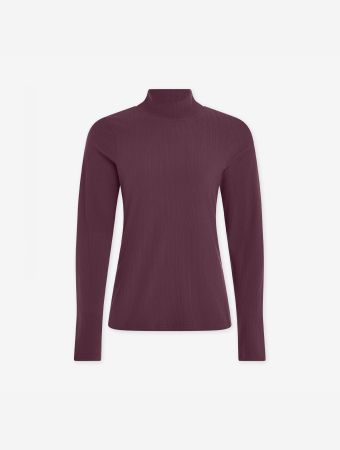 Varley Huckleberry Astrid Fitted Long Sleeve T Shirt