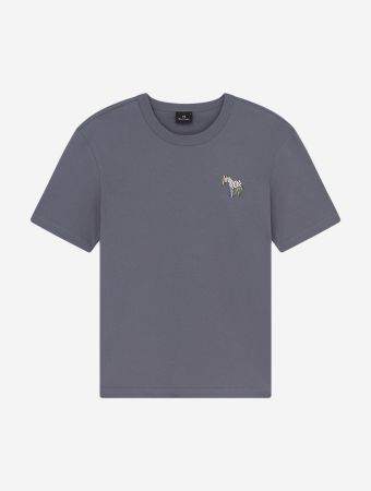 Paul Smith Slate T Shirt Zebra Puff