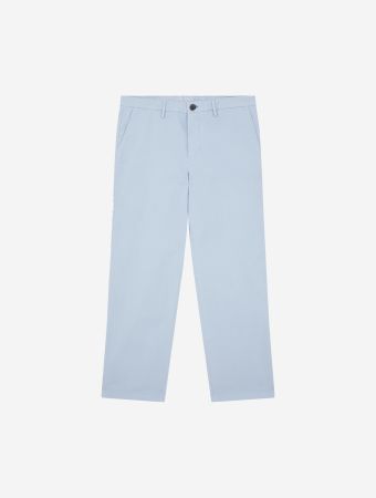 Paul Smith Light Blue Wide Leg Chino Emroidery