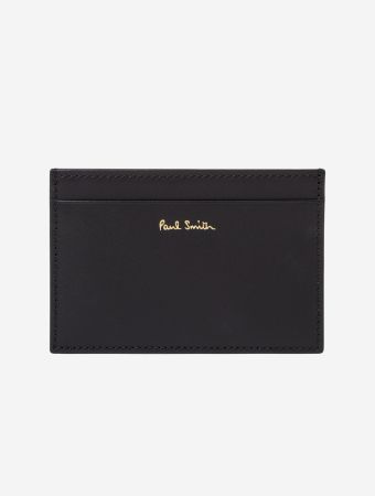 Paul Smith Black Wallet Card Case