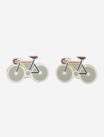 Paul Smith Silver Cufflink Bike