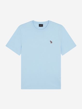 Paul Smith Light Blue T Shirt Zebra