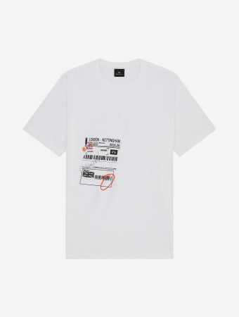 Paul Smith White T Shirt Barcode