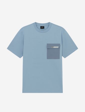 Paul Smith Light Blue Shirt With Pocket