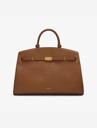 Demellier Tan With Be F02 New York Top Handle Bag