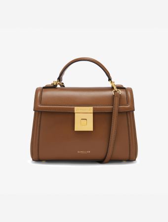 Demellier Tan W/Be F02 Paris Crossbody Bag