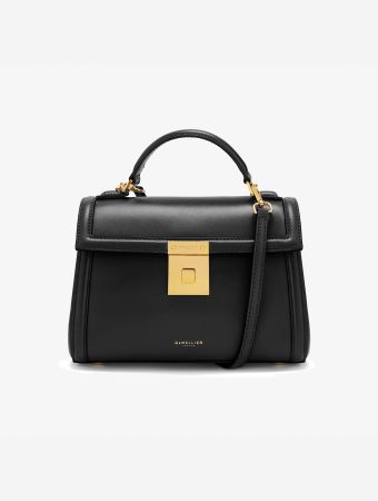 Demellier Black F02 Paris Crossbody Bag