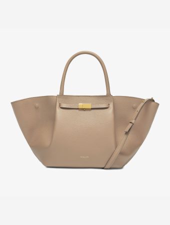 Demellier Dark Sand Handbag