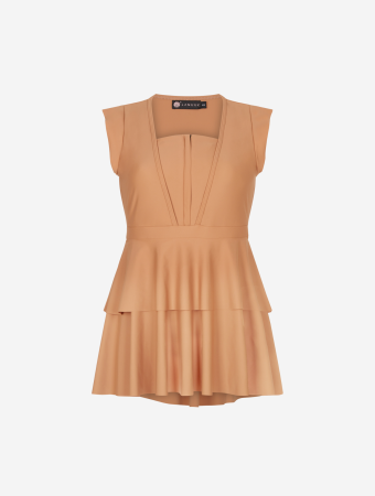 Serena Sand Midi Swimsuit
