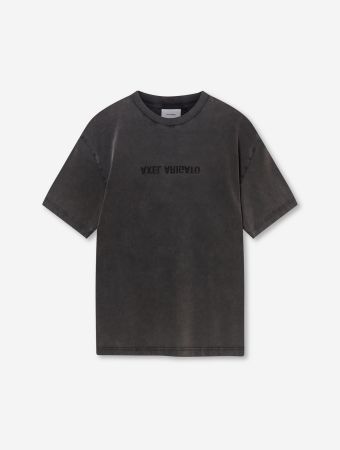 Axel Arigato Black Distort Washed T Shirt