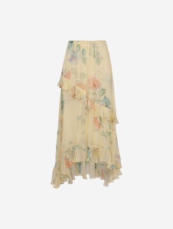 Zimmermann Illuminate Asymmetric Skirt