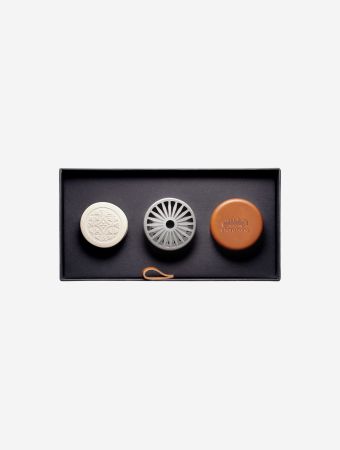 Charabanc London Tan Car Fragrance Gift Set