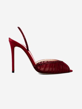 Andrea Wazen Katy Sling 105 mm - Bordeaux 