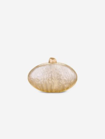 Eviana Ivory Clutch Bag