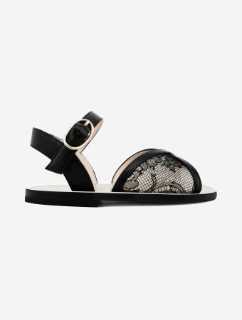 Andrea Wazen Katy Mini Lace - Black 