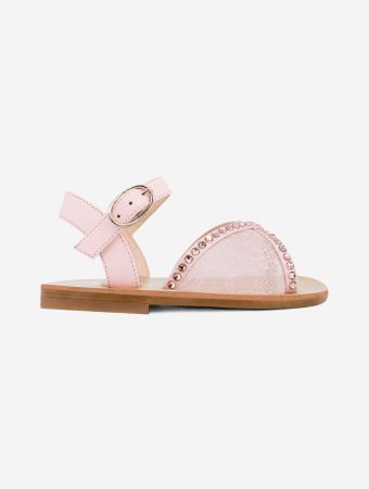 Andrea Wazen Katy Mini Lace Glitz - Pink 