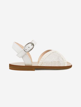 Andrea Wazen Katy Mini Lace Pearl - White 