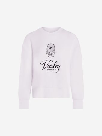 Varley White Forest Rasco Namesake Sweat