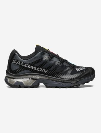 Salomon XT 4 OG Black Ebony Silver Metallic X Sneakers