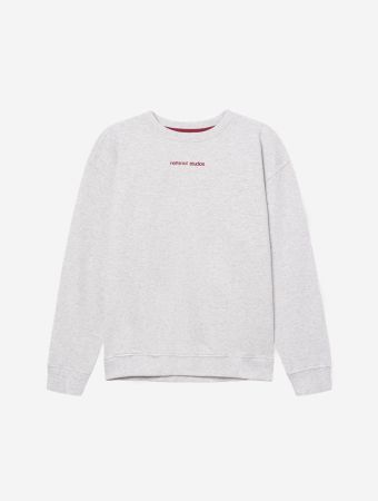 Rethinkit Studios Light Melange Grey Sweat Shirt