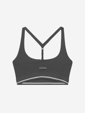 Rethinkit Studios Almost Black Edge Butter Soft Bike Bra