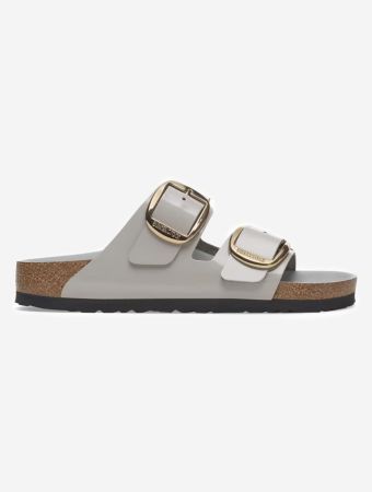 Birkenstock Arizona Big Buckle Lena High Shine Stone Coin Hex Sandals