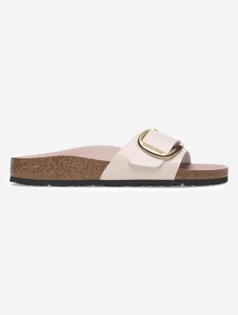 Birkenstock Madrid Big Buckle Lena High Shine Light Rose Hex Sandals