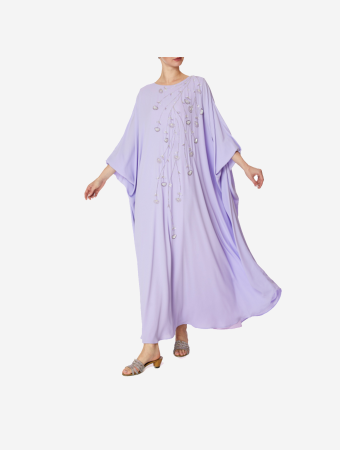 Eleganza La Mode Purple Jalabiya