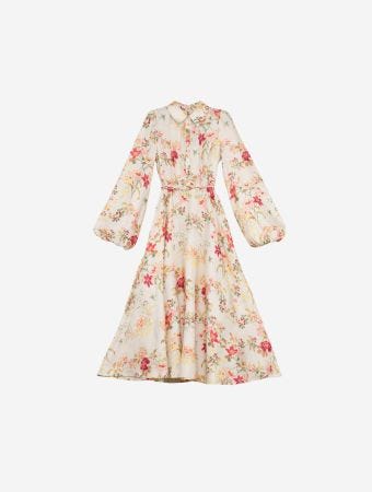 Bytimo Botanical Midi Shirt Dress