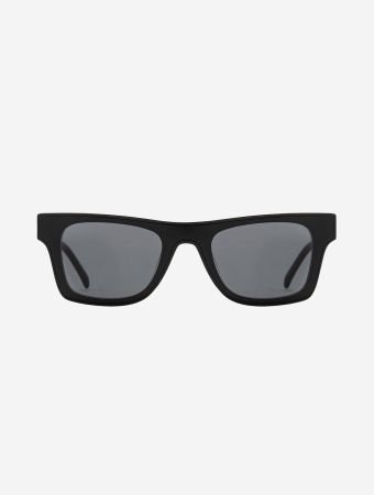 Karen Wazen Black Harlow Square Sunglasses
