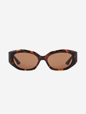 Karen Wazen Tortoise Blair Cat Eye Sunglasses