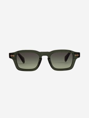 Karen Wazen Olive Nora Square Sunglasses