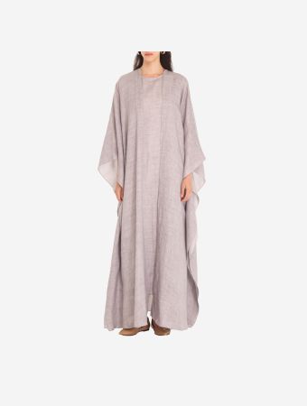Grey Royal Two Piece Kaftan