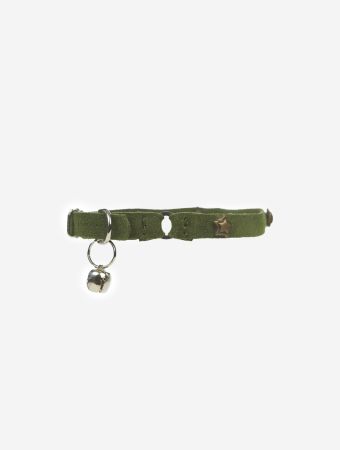 Mungo & Maud Olive Sweet Pea Cat Collar