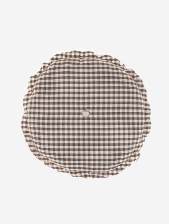 Mungo & Maud Chocolate Pillow Pie Gingham