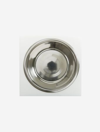 Mungo & Maud White Single White Acrylic Dog Bowl