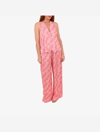 Whitehello Pink Sea Shell Nicky Top