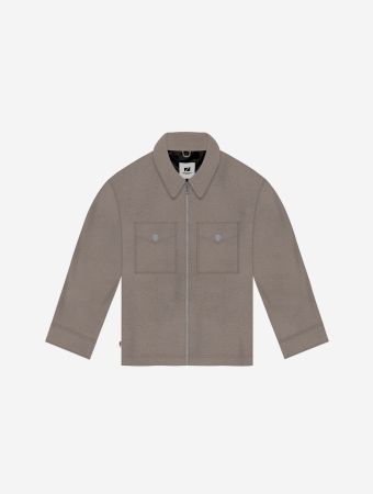 Zbox Studios Almond Abstract Vintage Canvas Jacket