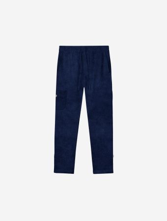 Zbox Studios Navy Blue Broadcloth Wool Blend Trousers