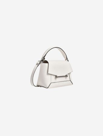 Strathberry Vanilla Mosaic Nano Grain Handbag