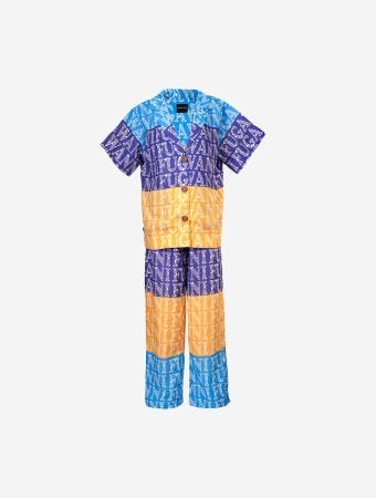 Wanni Fuga Blue Odera Pajama Set
