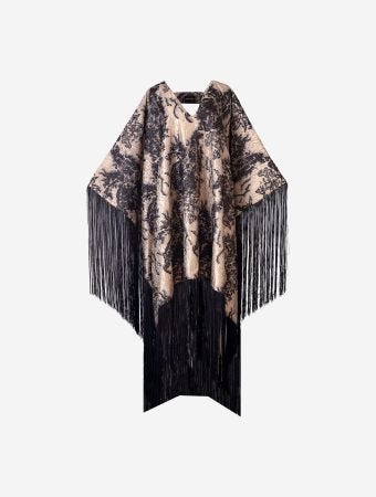 Wanni Fuga Black Signature Kaftan Jacquard