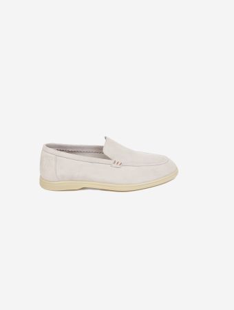 Prestige Grey Suede Loafer