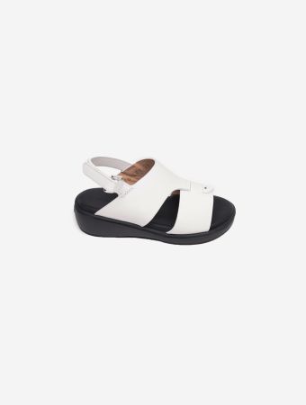 Fares White Baby Gommato Shoes