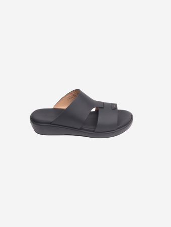 Fares Black Kids Gommato Shoes