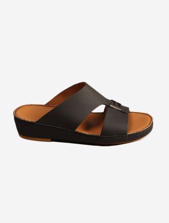 Fares Black Matt Sandals