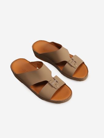 Fares Taupe Matt Sandals