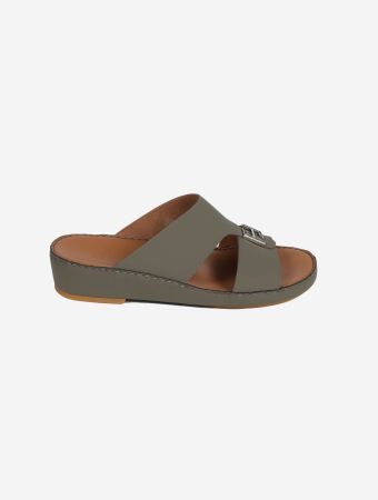 Fares Quarzo Matt Touch Crocodile Sandals