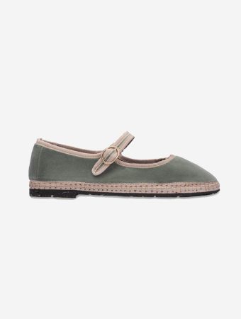 Flabelus Light Green Uta Mary Jane
